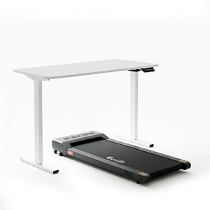 Walking Pad Treadmill + Standing Desk | 140cm Desk | 400mm Width