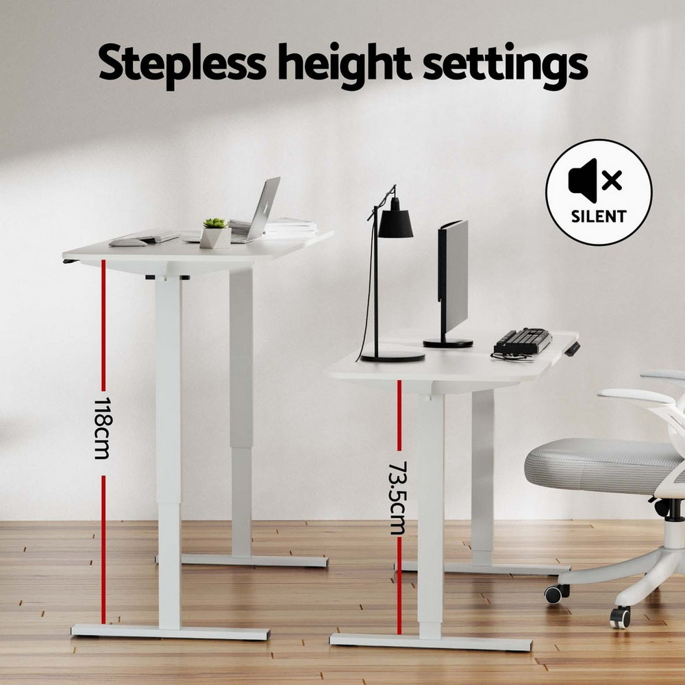 Walking Pad Treadmill + Standing Desk | 140cm Desk | 400mm Width