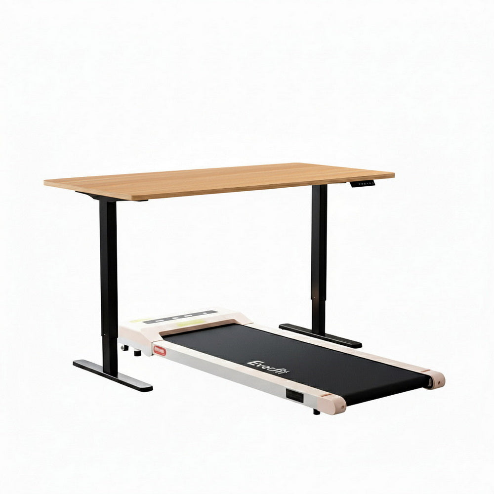 Walking Pad + Automatic Standing Desk Set | 120cm Desk | Treadmill | 360mm