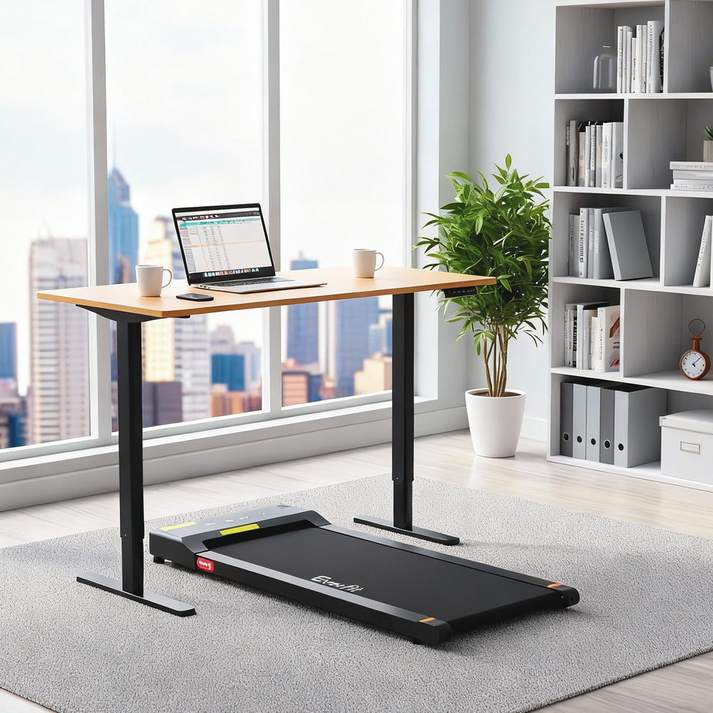 Under Desk Treadmill + Standing Desk | 120cm Desk | Walking Pad | 400mm