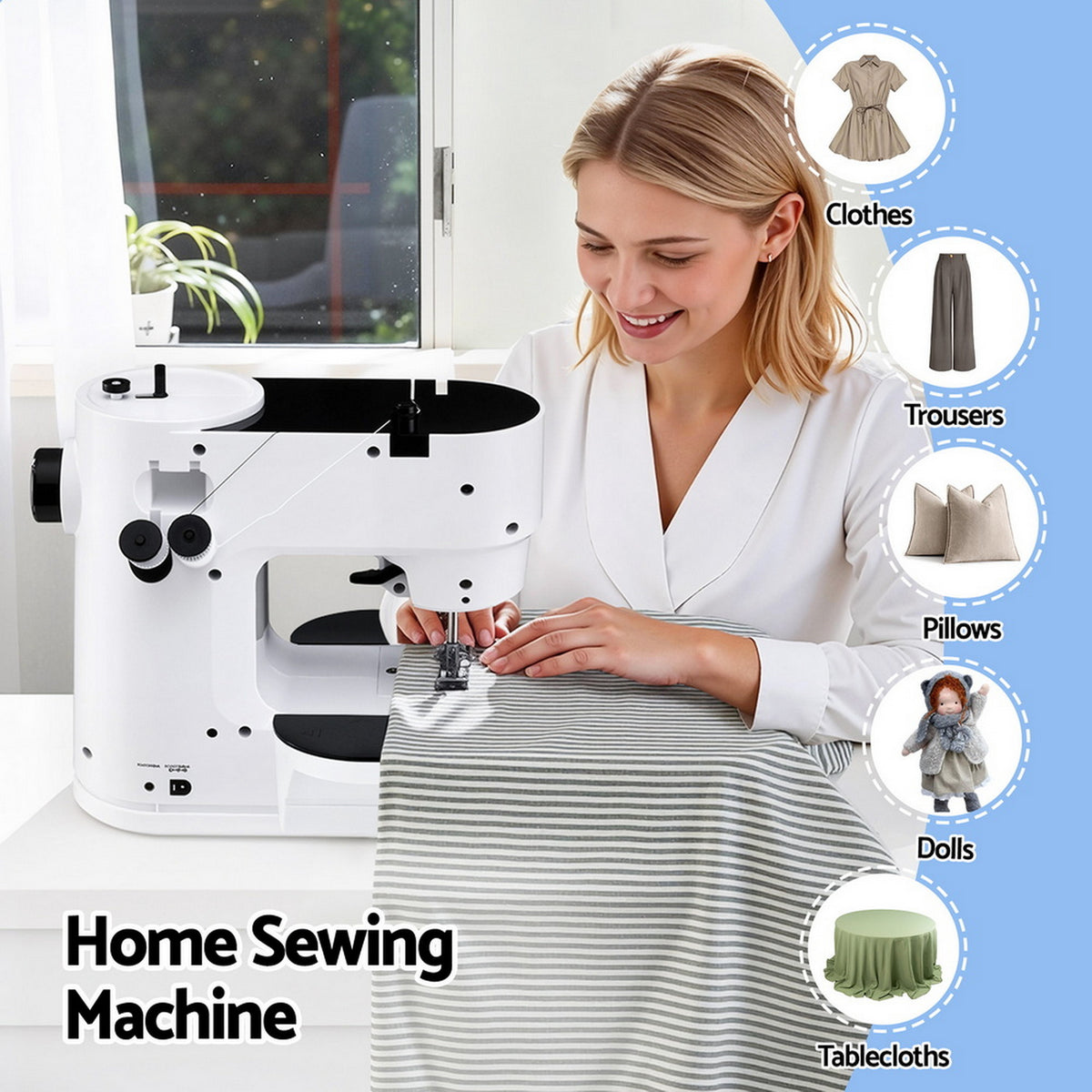 Mini Sewing Machine Kit | 39 Stitches | Portable
