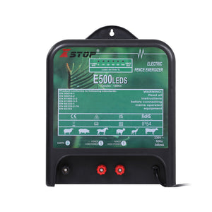XSTOP Electric Fence Energiser 5J | 220-240V | Powers up to 120km Fence