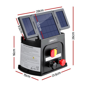 Electric Fence Energiser | 8km | PET Solar Energizer | 0.3J