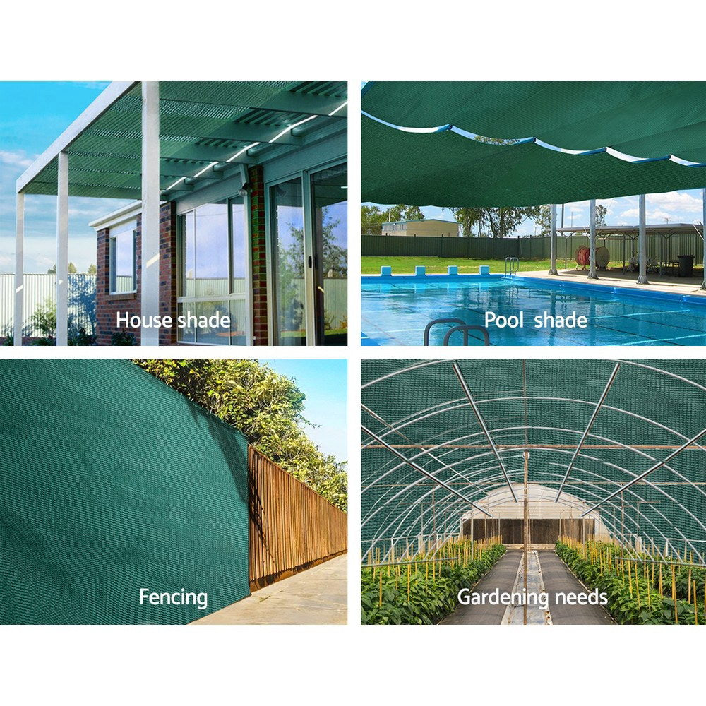 30% Shade Cloth | 1.83x20m | Shadecloth | Wide | Heavy Duty | Green