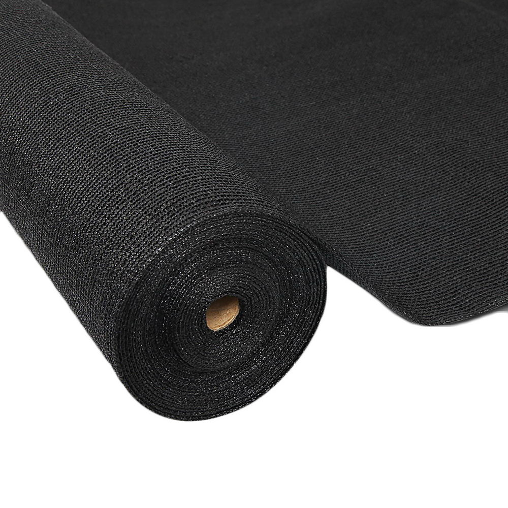 Instahut 90% Shade Cloth | 1.83x30m | Shadecloth Sail | Heavy Duty | Black