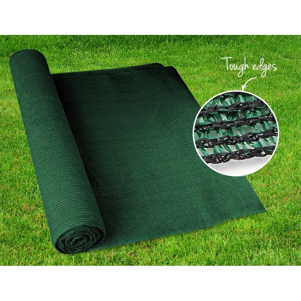 Instahut 50% Shade Cloth | 3.66x20m | Shadecloth Sail | Heavy Duty | Green