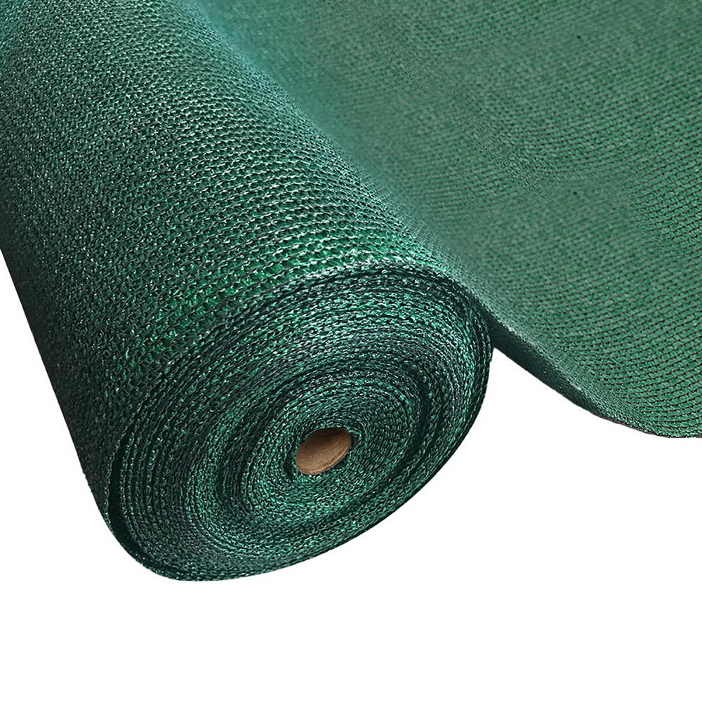 Instahut 50% Shade Cloth | 3.66x30m | Shadecloth Sail | Heavy Duty | Green