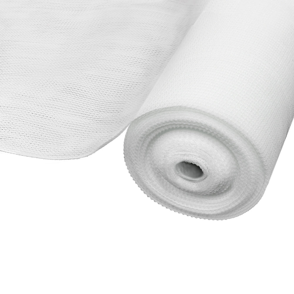Instahut 50% Shade Cloth | 1.83x50m | Shadecloth Garden | White