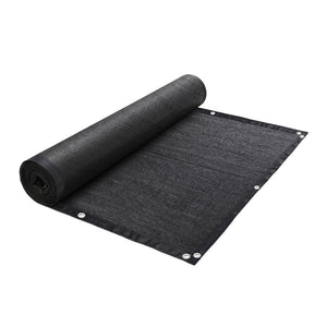Shade Cloth | 10x2m | UV Resistant Sun Shade Fabric | Black
