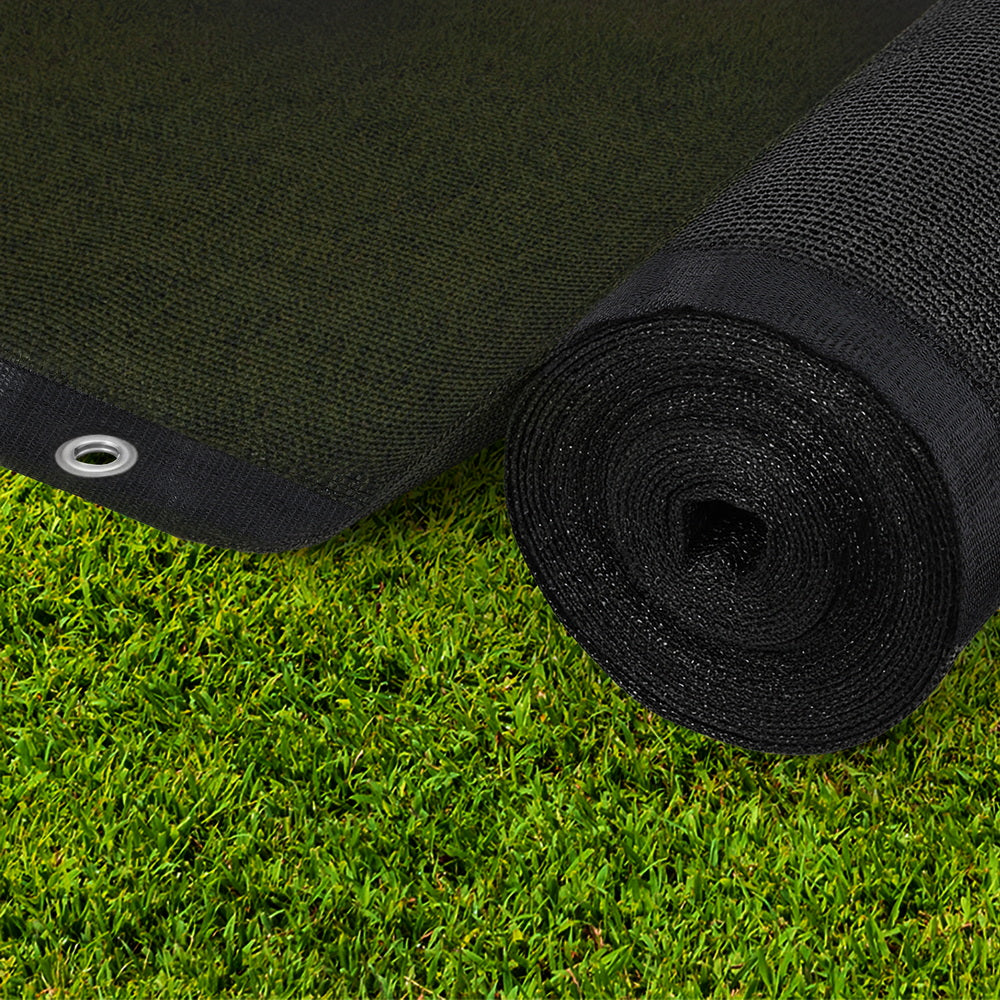 Shade Cloth | 10x2m | UV Resistant Sun Shade Fabric | Black