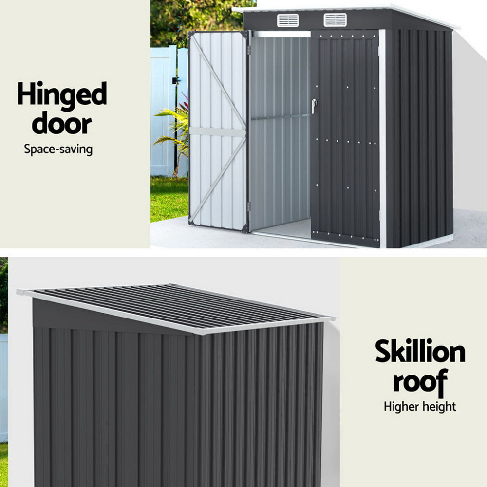 Garden Shed | 1.62x1M | Outdoor Storage | Tool Workshop | House Shelter