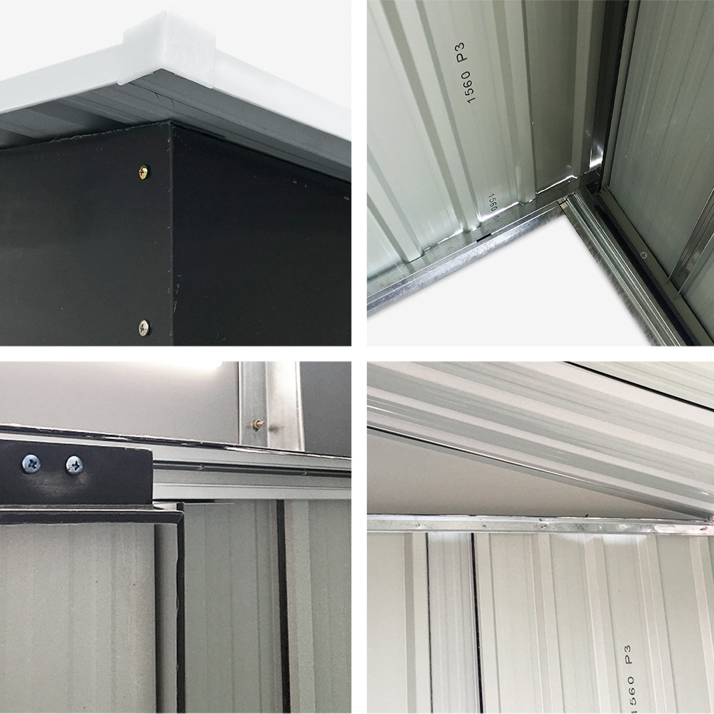 Garden Shed | 1.62x0.86M | Sheds Outdoor Storage | Tool Workshop | House Shelter | Sliding Door