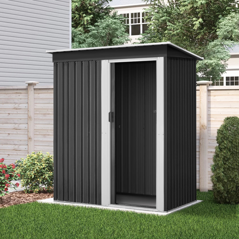 Garden Shed | 1.62x0.86M | Sheds Outdoor Storage | Tool Workshop | House Shelter | Sliding Door