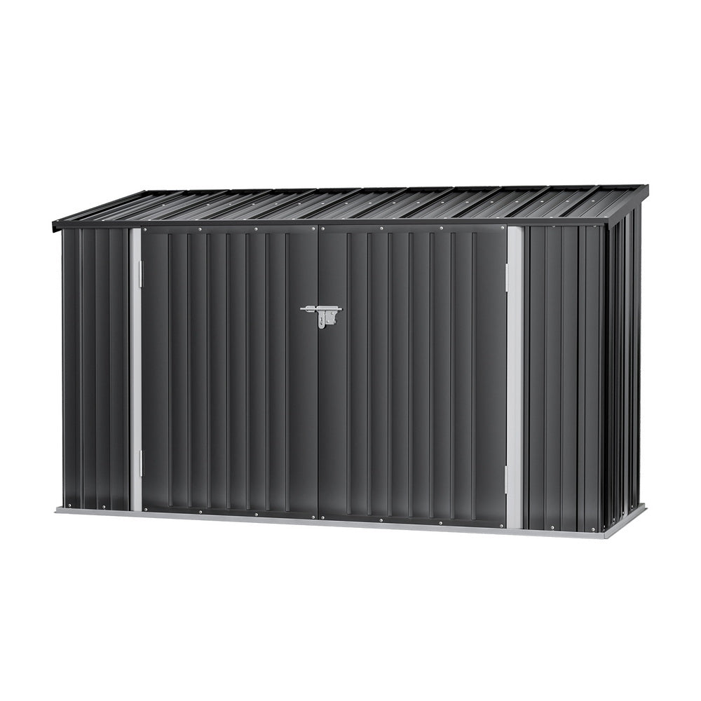 Garden Shed | 2.22x0.91m | Bike & Tool Storage | Double Door