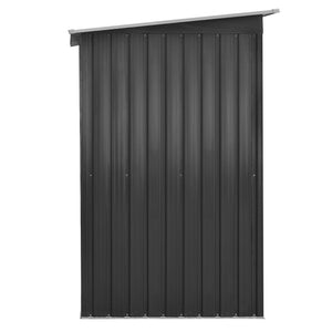 Garden Shed | 2.38x1.31M | Metal Base | Outdoor Storage | Tool Workshop | Sliding Door