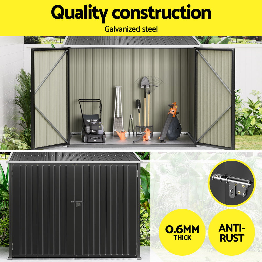 Giantz Garden Shed | Outdoor Storage 2.06x1.96m | Tool Workshop Shelter