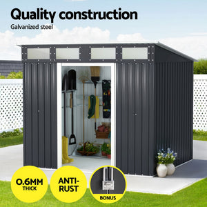 Garden Shed | 2.38x1.99M | Outdoor Storage | Tool Workshop | House Shelter