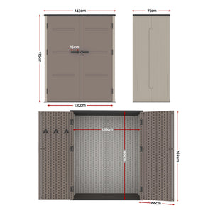 Giantz Garden Shed Outdoor Storage Shed Tool Workshop with Lockable Doors