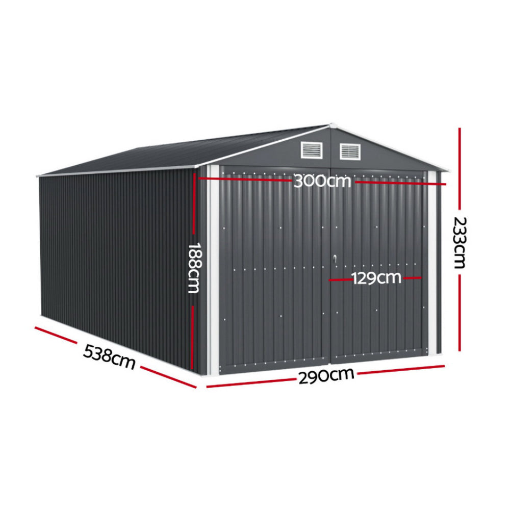Garden Shed | Sheds Outdoor Storage | 3x5.38M | Tool Workshop | House Shelter