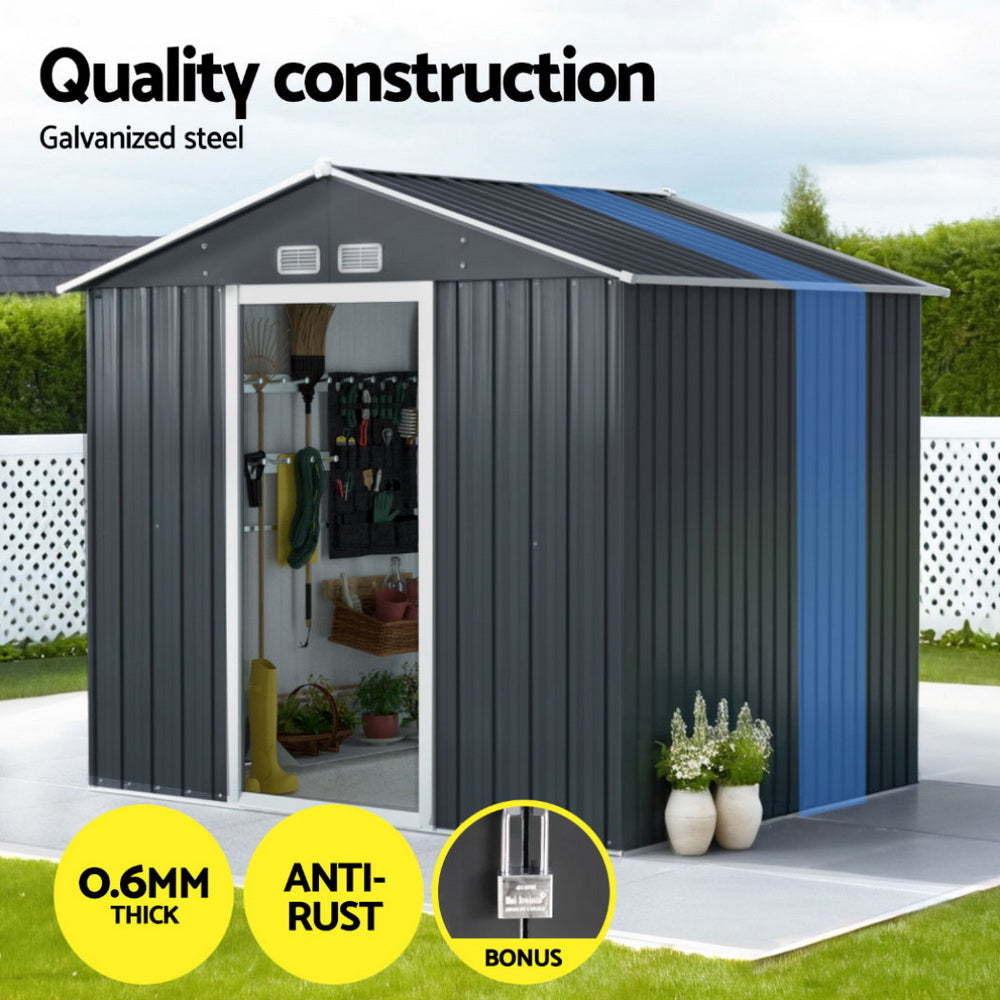 Garden Shed | Outdoor Storage | 2.15x1.74M | Tool Workshop | House Shelter | Extension Kit