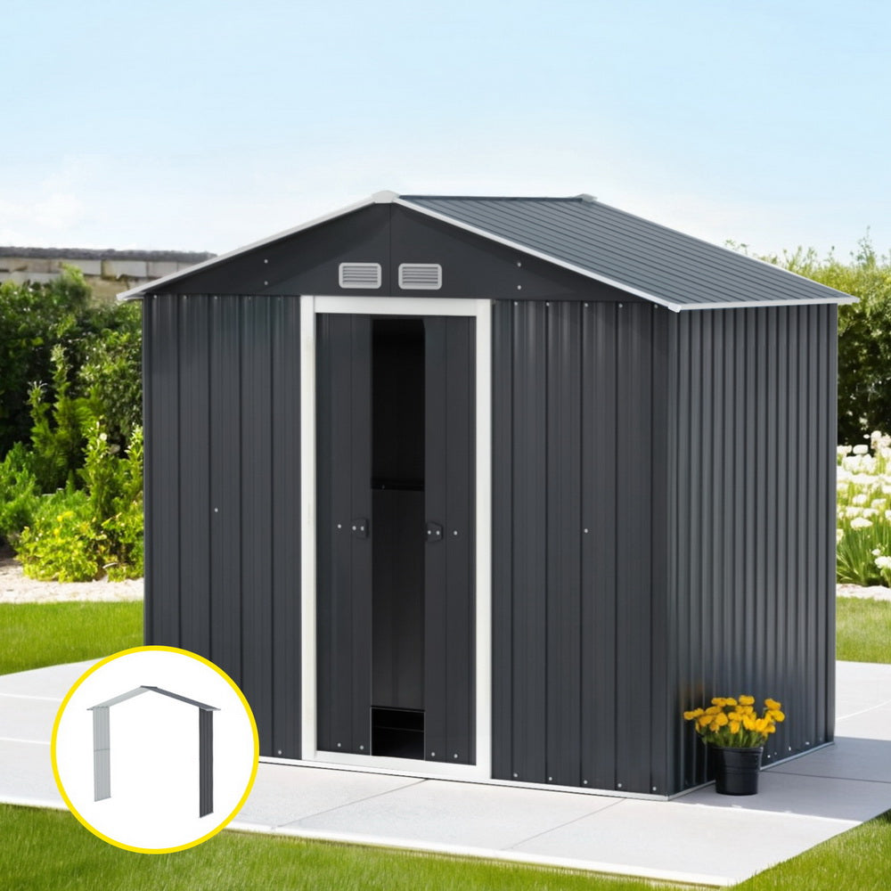 Garden Shed | Outdoor Storage | 2.15x1.74M | Tool Workshop | House Shelter | Extension Kit