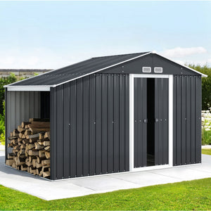 Garden Shed | 3.22x1.96M | Outdoor Storage | Tool Workshop | House Shelter