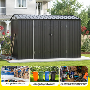 Outdoor Garden Shed | 3x2.18m | Storage Workshop Shelter