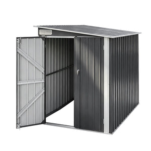 Giantz Garden Shed 118x238cm Lean To Bike Shelter Backyard Outdoor Storage