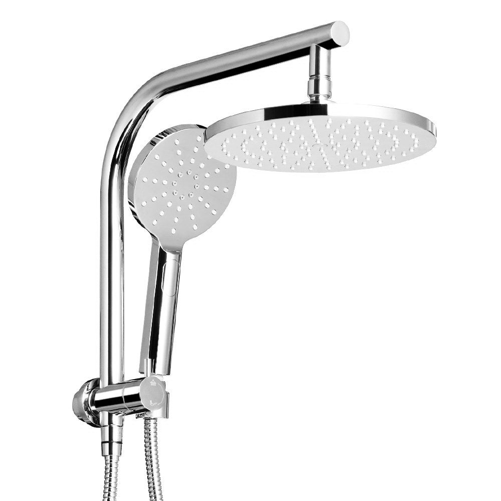 Cefito | 9'' Rain Shower Head Set | Handheld | Round | High Pressure | Chrome