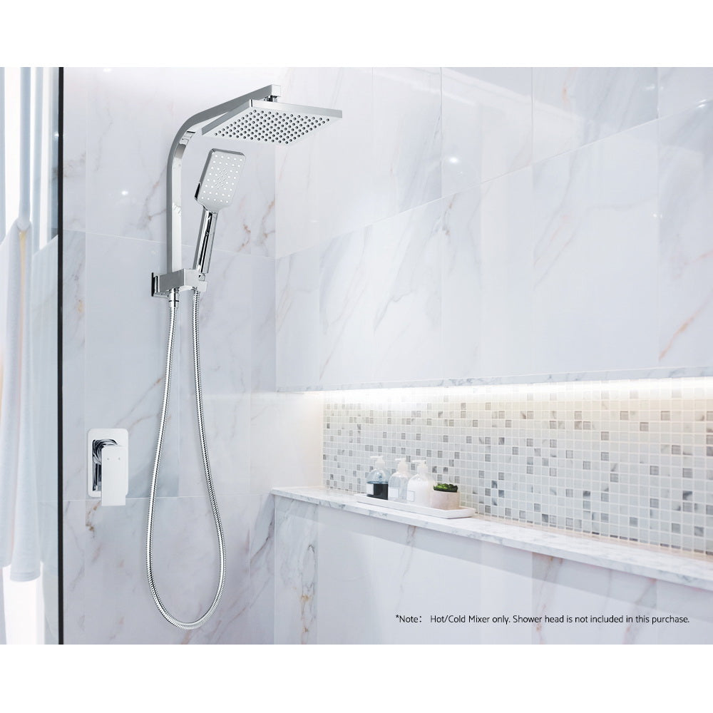 Shower Mixer Tap | Wall Bath Taps | Brass | Hot Cold | Basin | Bathroom | Chrome