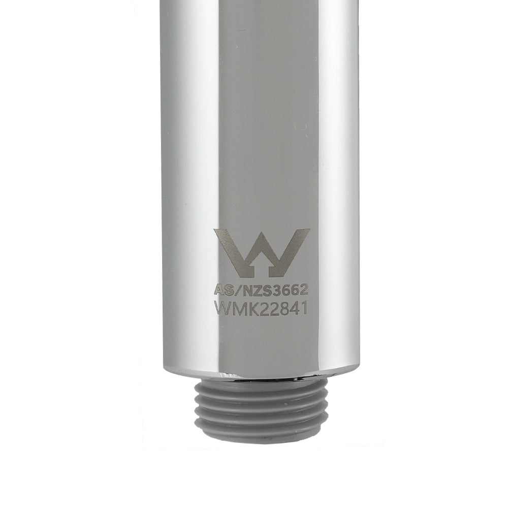 Handheld Shower Head | 3.1" | High Pressure | 3 Spray Modes | Square | Chrome