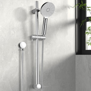 Handheld Shower Head | Wall Holder | 4.7" High Pressure | Adjustable 3 Modes | Chrome