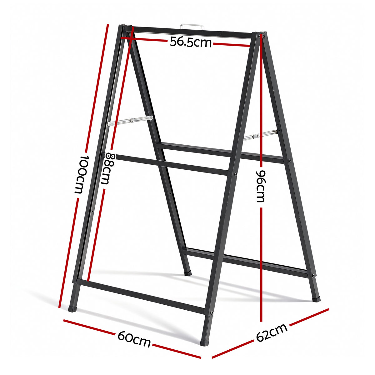 A1 A-Frame Sign Stand | Double Sided Poster Display | Outdoor | 60x90cm