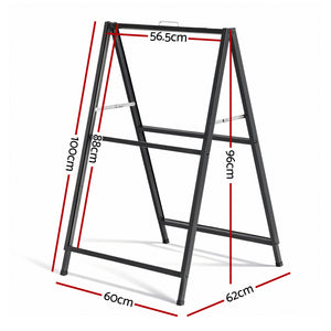 A1 A-Frame Sign Stand | Double Sided Poster Display | Outdoor | 60x90cm