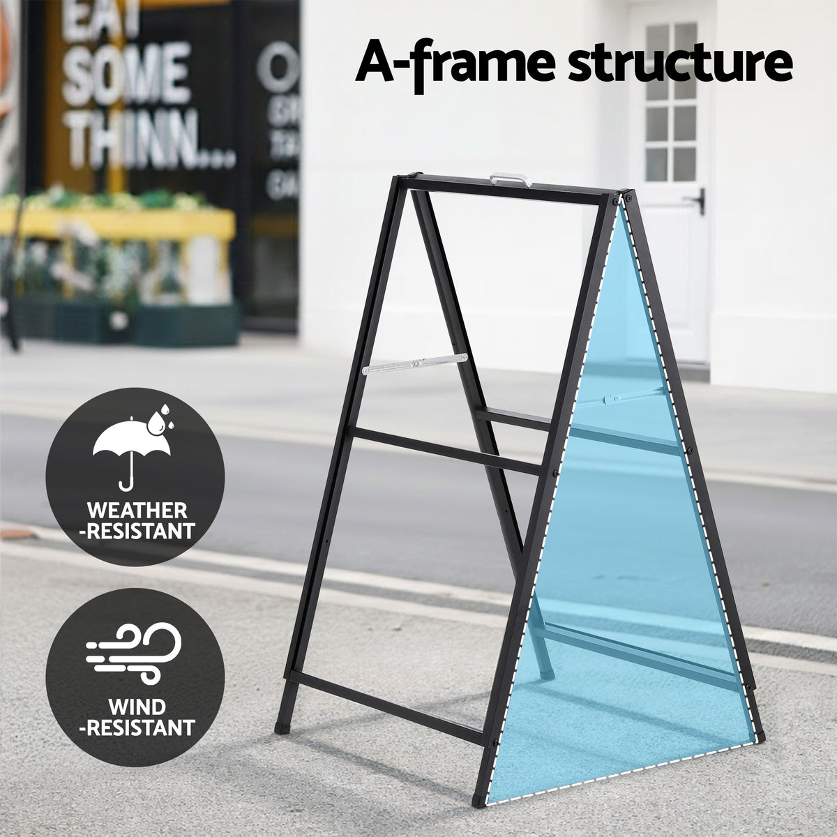 A1 A-Frame Sign Stand | Double Sided Poster Display | Outdoor | 60x90cm