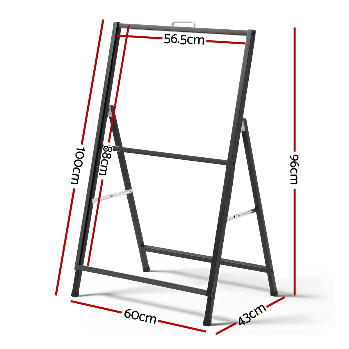 A1 A-Frame Sign Stand | Single Sided Poster Display | Outdoor | 60x90cm