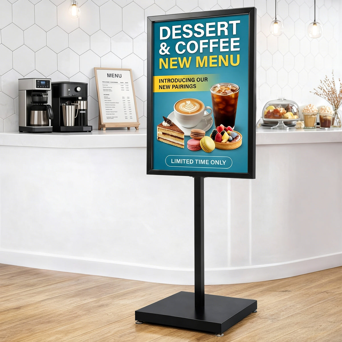 A1 Pedestal Sign Holder | Double Sided Poster Stand | 60x90cm