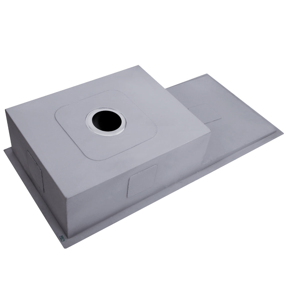 Cefito | Kitchen Sink | 96X45CM | Stainless Steel Basin | Single Bowl | Silver