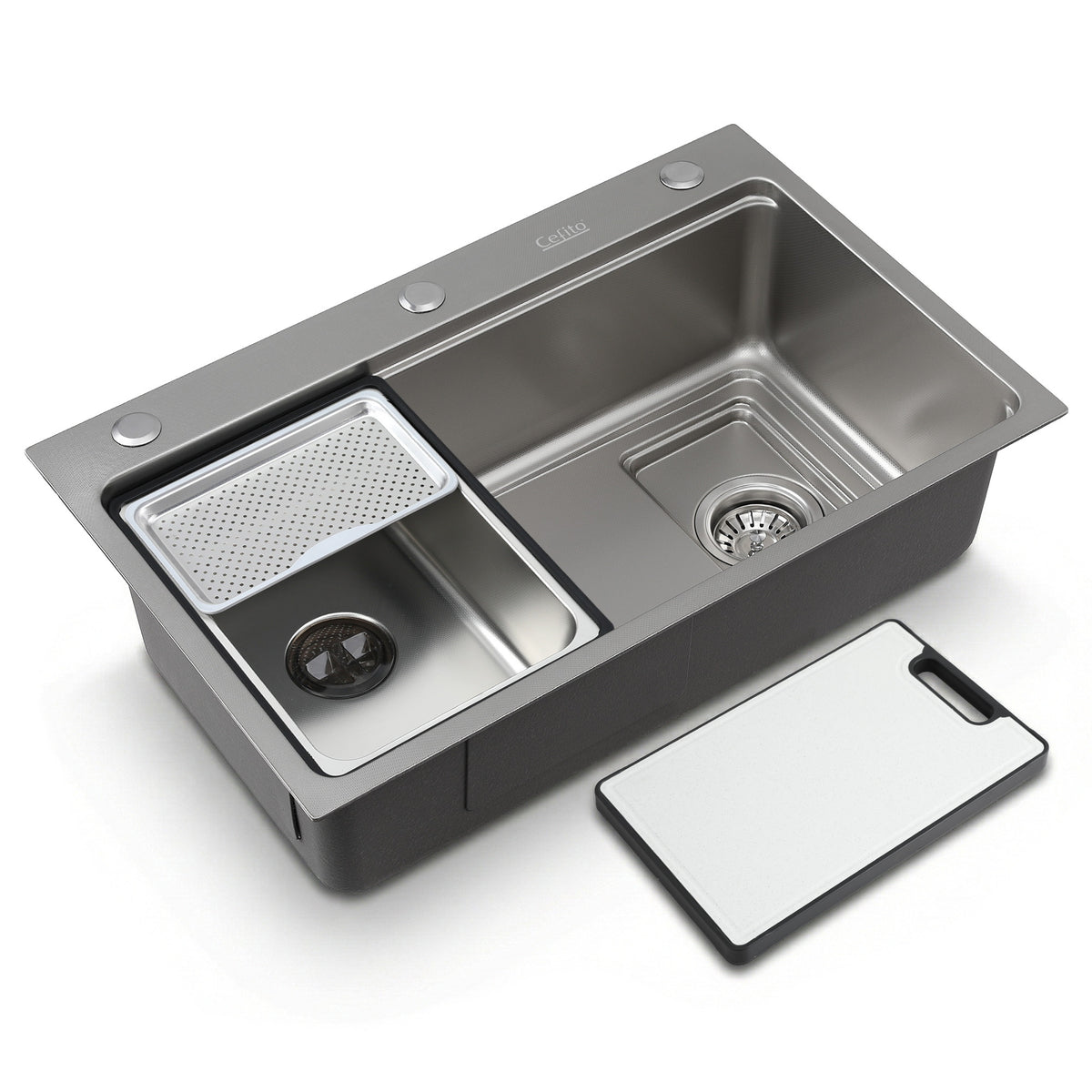 304 Stainless Steel Kitchen Sink | Bar Sink | Millet Grain Finish