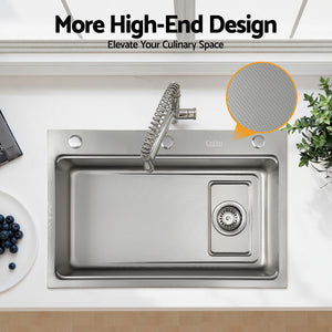 304 Stainless Steel Kitchen Sink | Bar Sink | Millet Grain Finish