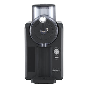 Devanti Slushie Machine 2L | Ice Cream, Smoothie & Milkshake Maker | Black