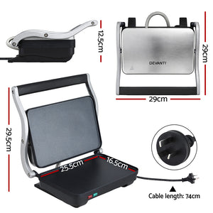 3-in-1 Sandwich Maker | Grill + Steak Press | 1000W