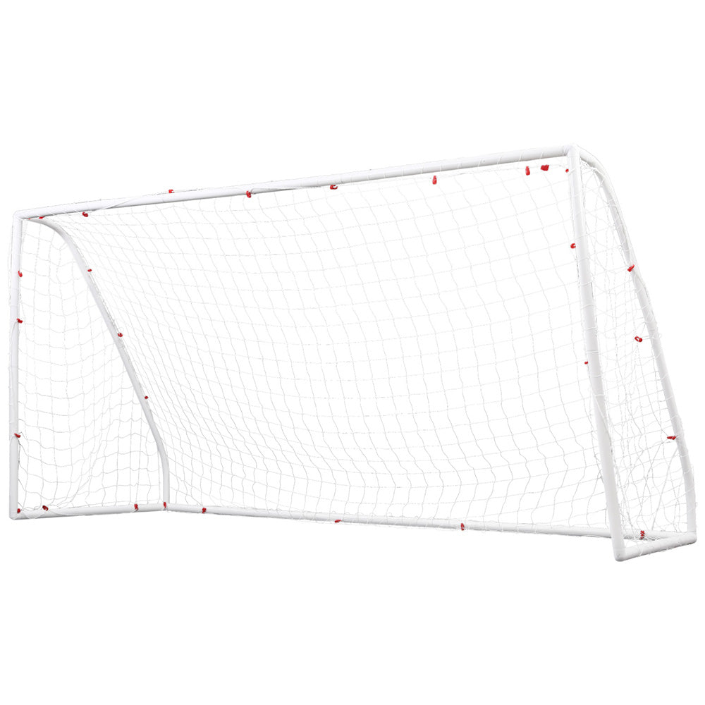Everfit Soccer Goal Net | 12FT | UPVC Frame | PE Mesh | Weatherproof | Backyard