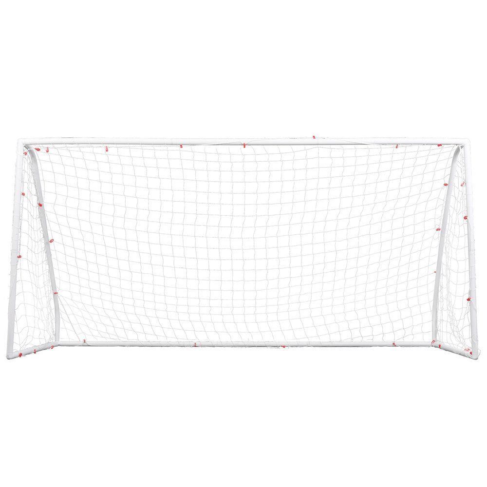 Everfit Soccer Goal Net | 12FT | UPVC Frame | PE Mesh | Weatherproof | Backyard