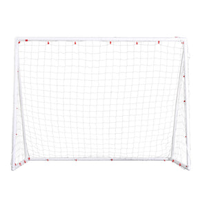 Everfit Soccer Goal Net | 8FT | UPVC Frame | PE Mesh | Weatherproof | Backyard
