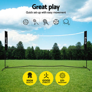 Everfit Net Set | 3.6M | Badminton, Tennis, Volleyball | Adjustable Height