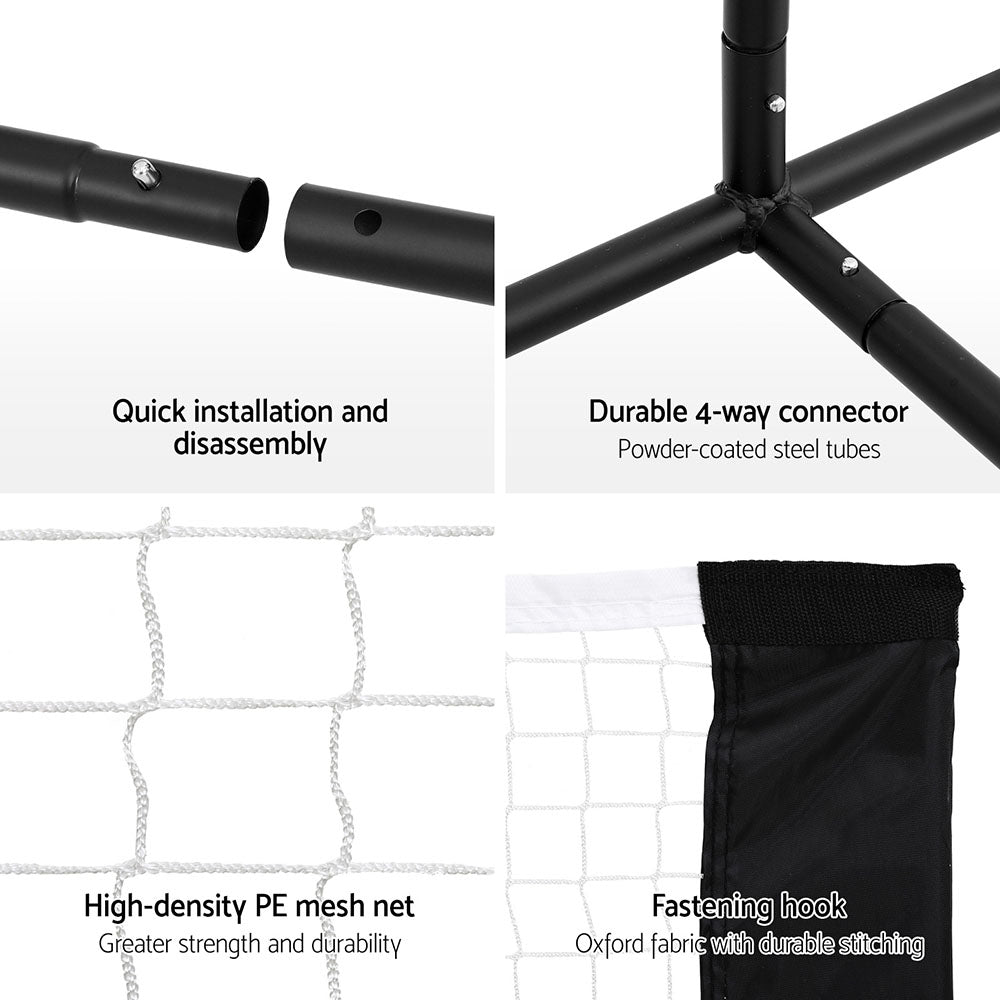 Everfit Net Set | 3.6M | Badminton, Tennis, Volleyball | Adjustable Height