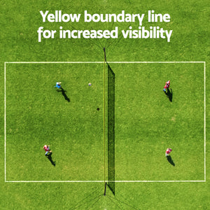 Everfit 9M Portable Volleyball Net Set | with Ball | Boundary Lines | Badminton | Tennis