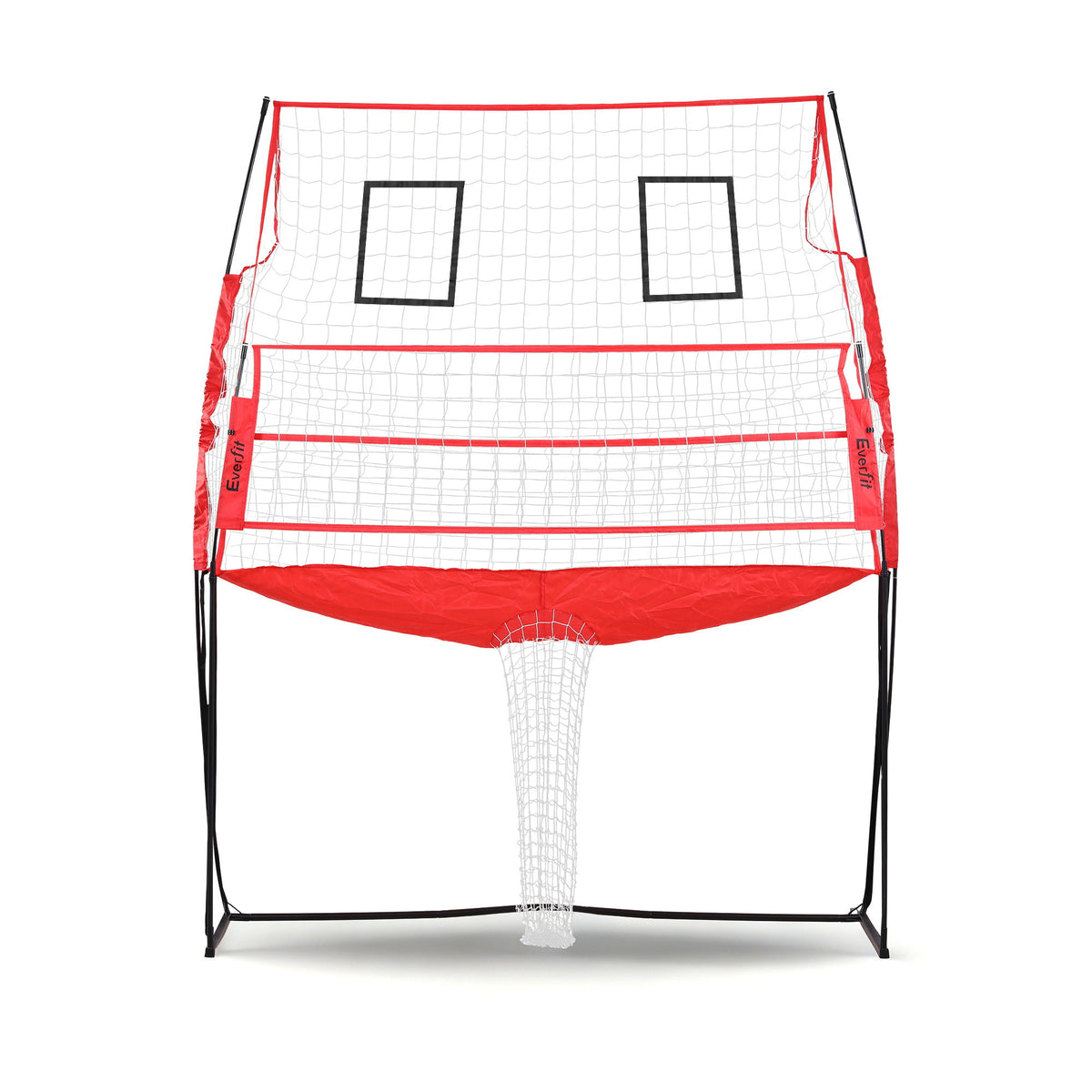 Portable Volleyball Training Net | 8ft | Adjustable Height | Ball + Carry Bag (Version B)