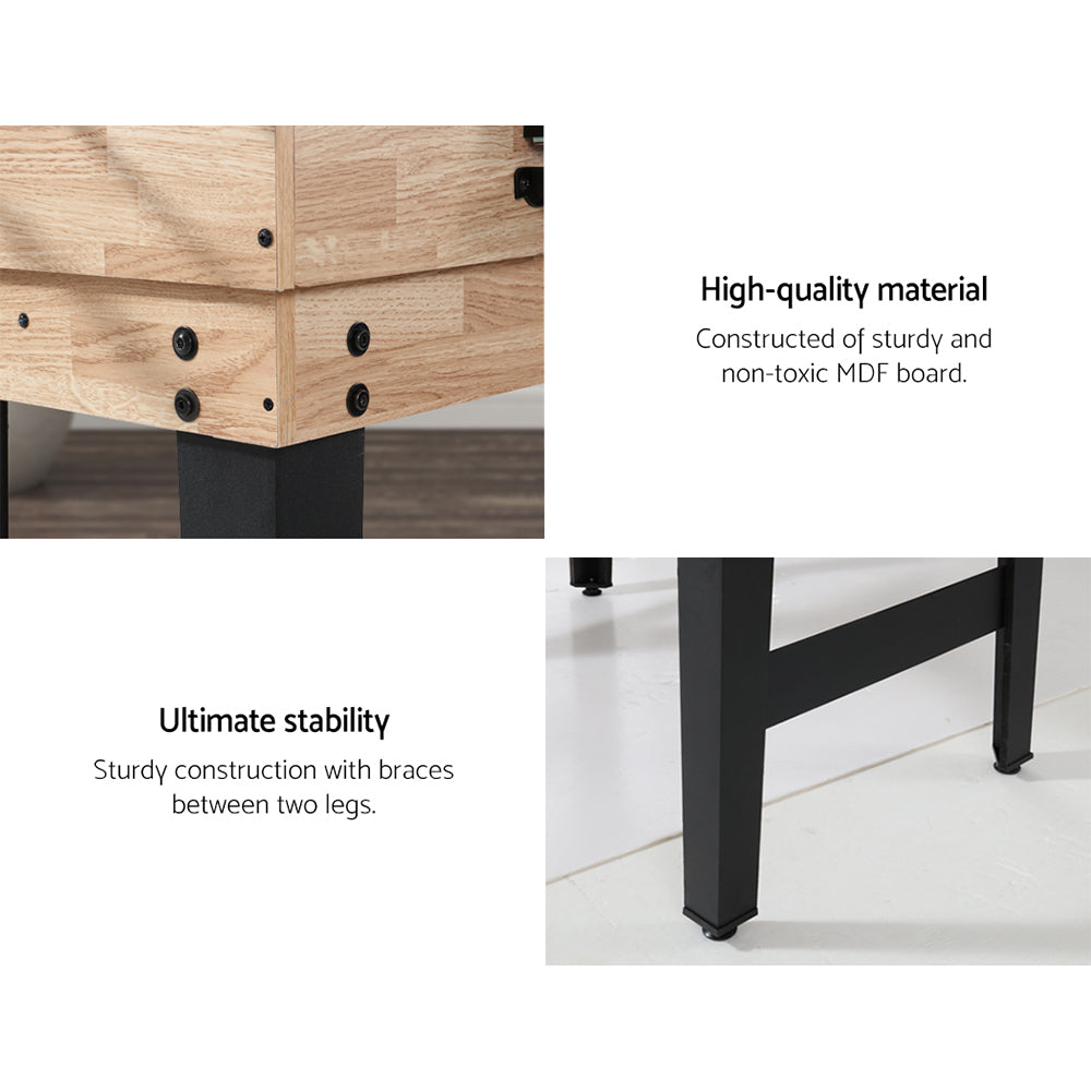 10-in-1 Games Table | Soccer | Foosball | Pool Table | Tennis | Air Hockey | Chess Cards